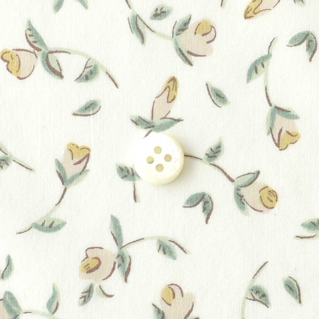 リバティプリント　Floating Flora ◎J20D(マッシュルーム系)