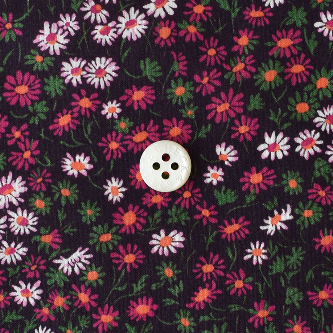 リバティプリント　Marguerite 24BU(ピンク・グリーン系)