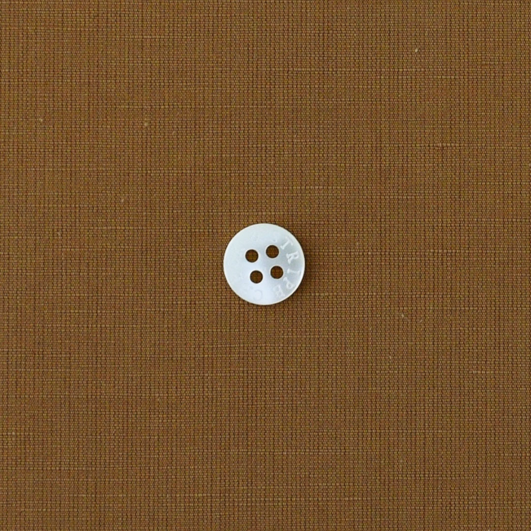 (20%OFF) CHECK&STRIPEオリジナルプレミアムハーフリネン　ゴールドブラウン