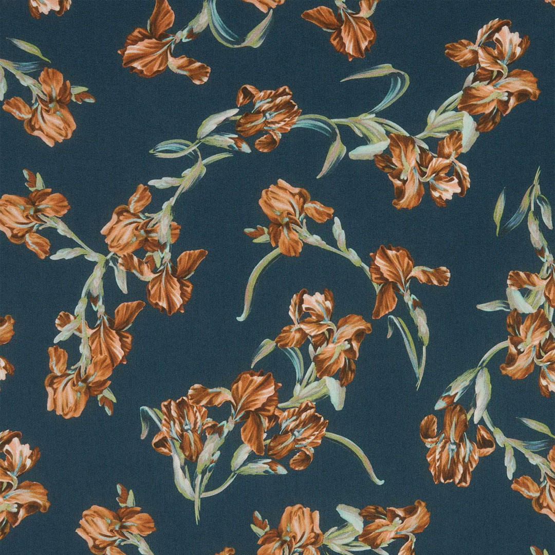 リバティプリント　French Iris A