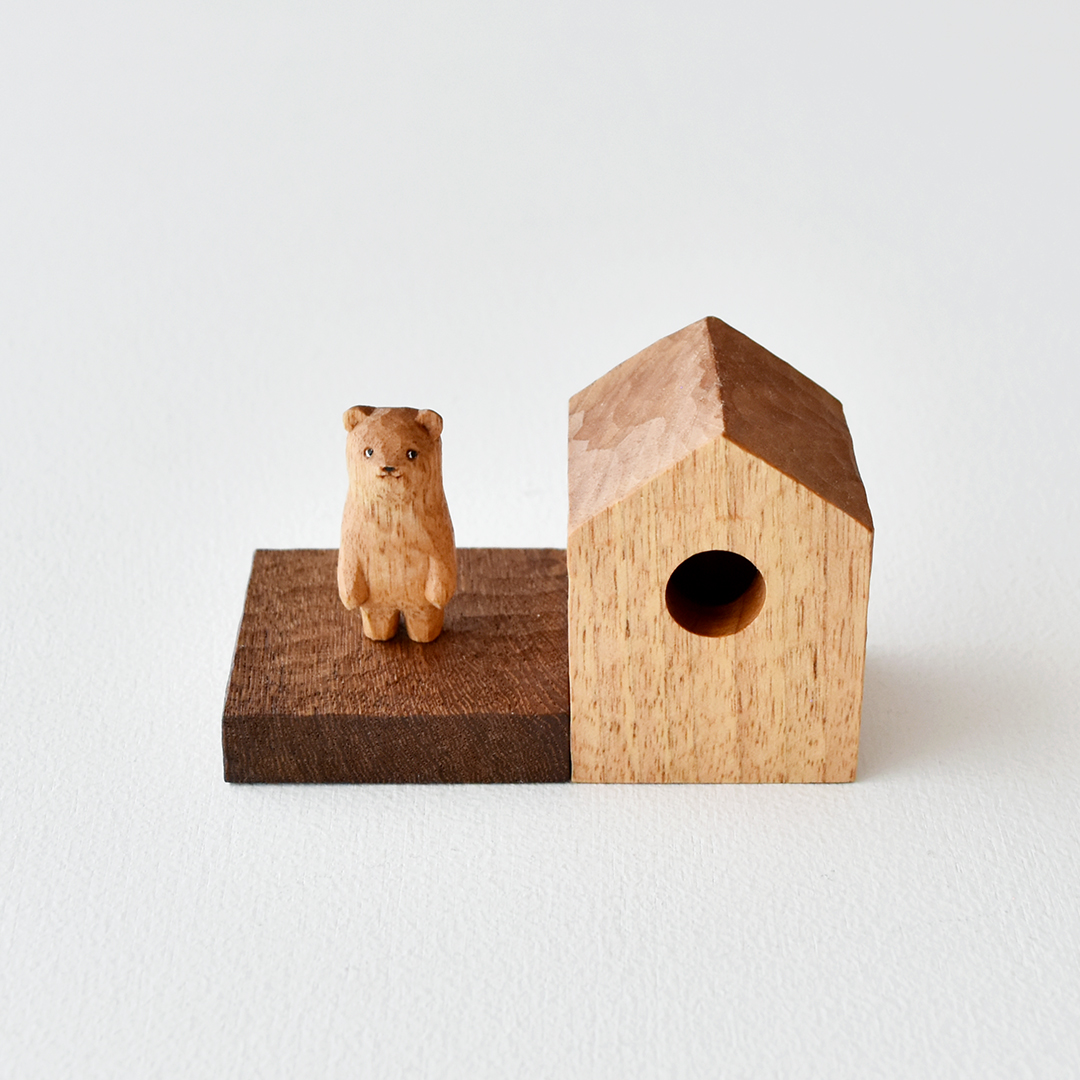 江 籠  正 樹  くまの小屋(お一人様いずれか一点限り)