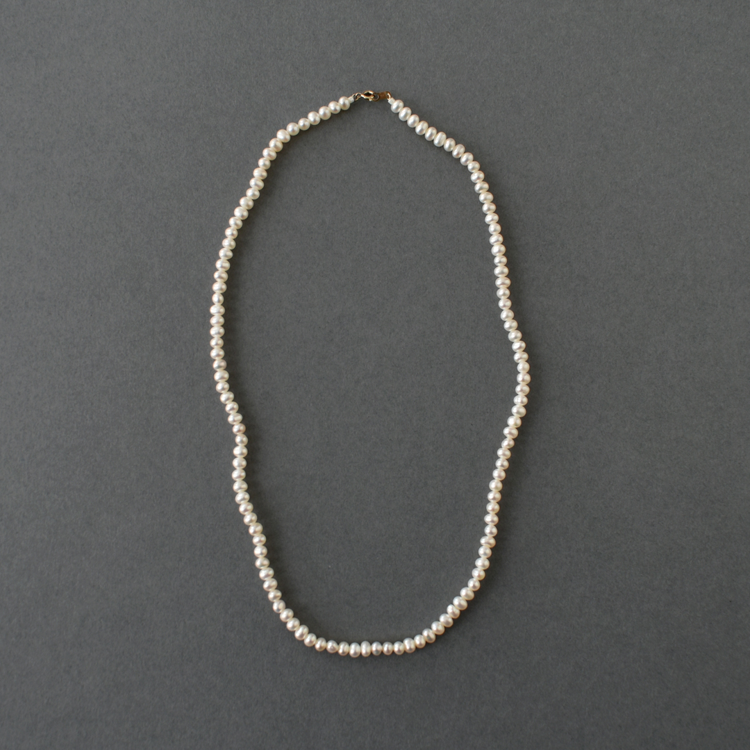 Toile Pearl Necklace