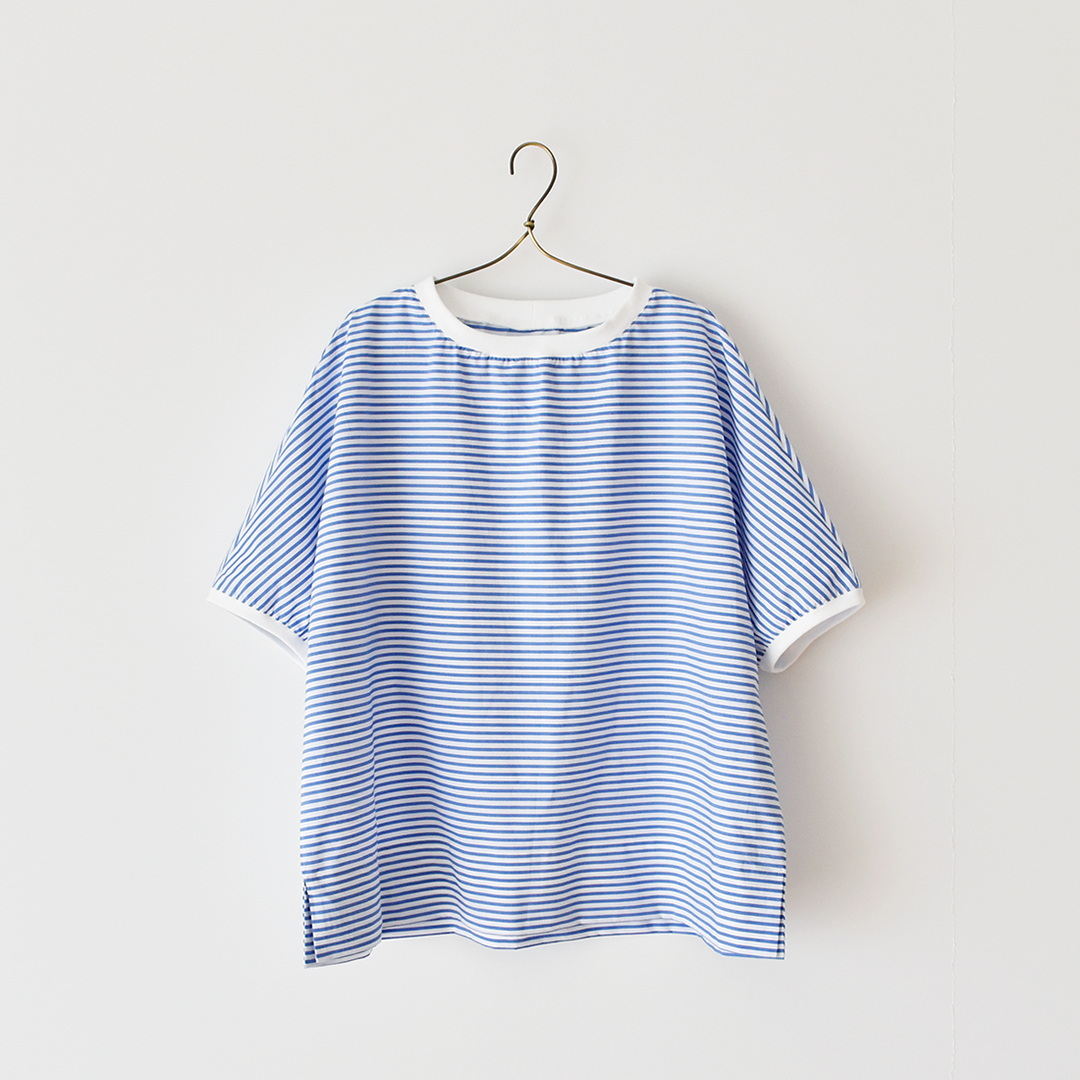 ファブリックTシャツのキット　ブルー