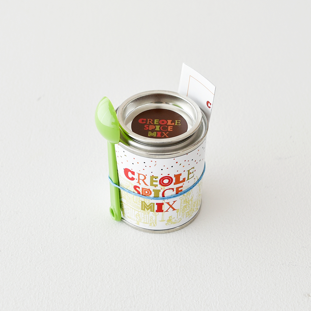 APOC 大川雅子 クレオールスパイスミックス　缶(計量スプーン付き)