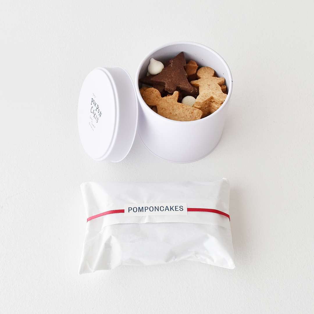 POMPONCAKES ウインタークッキー缶とシュトーレン