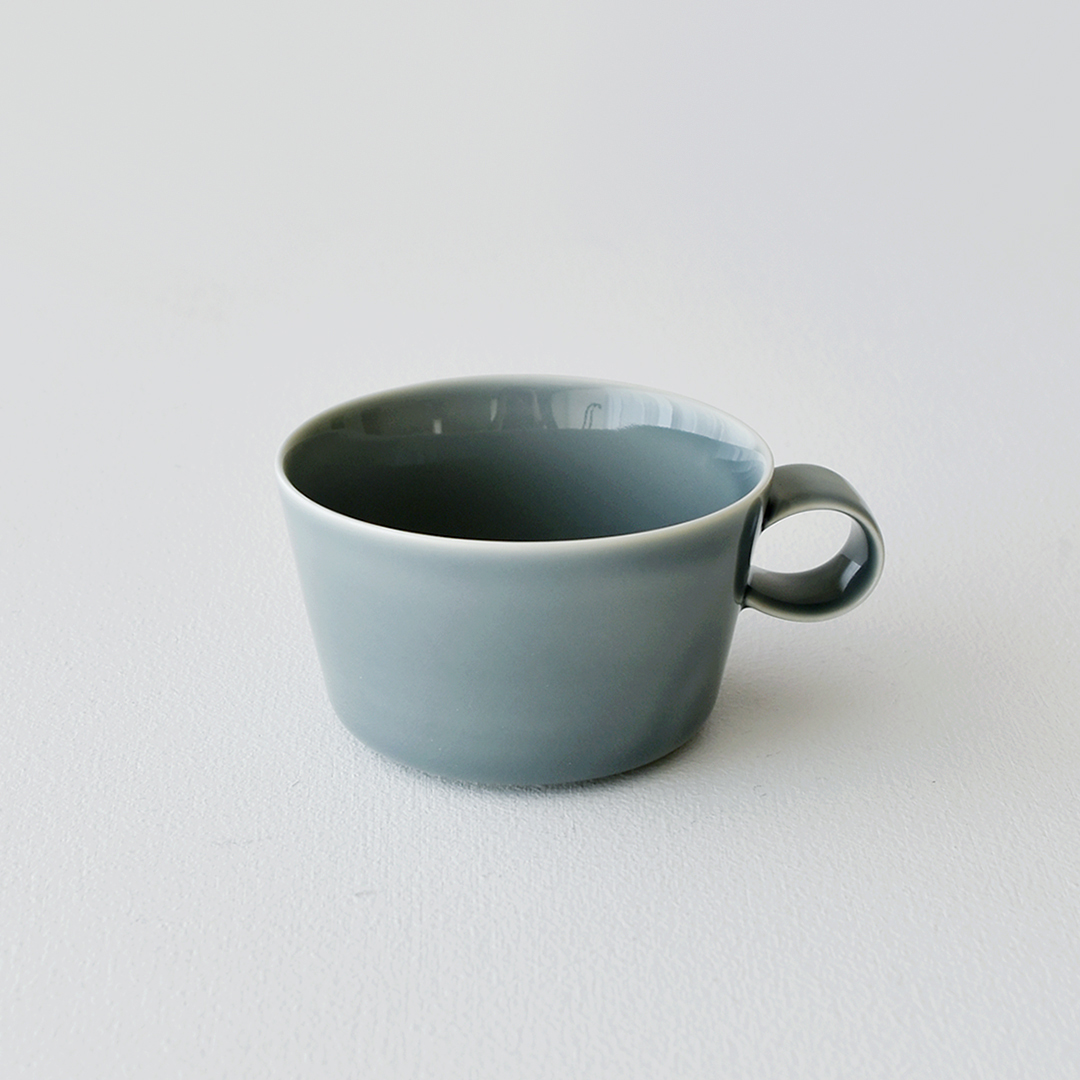 yumiko iihoshi porcelain × CHECK&STRIPE  unjour  après midi cup (cup M) ブルーベリーデュウ