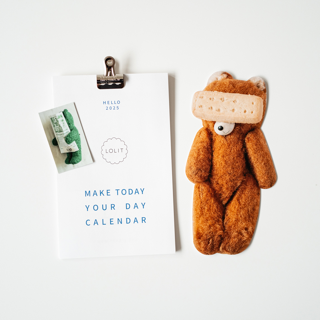 LOLIT 2025 MAKE TODAY YOUR DAY CALENDAR　MINI CLIP SET