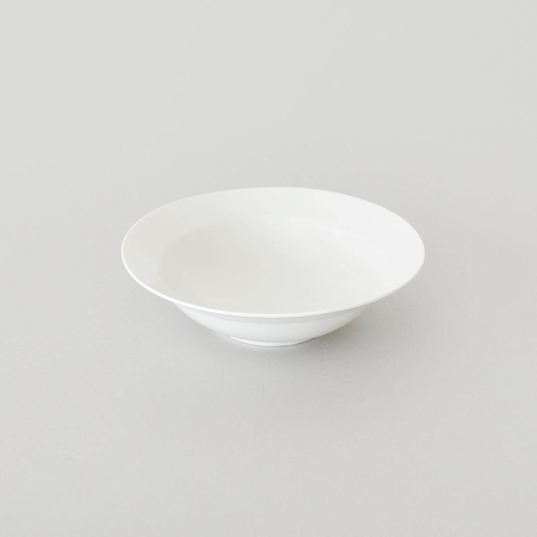 yumiko iihoshi porcelain × CHECK&STRIPE  Soup bowl アンティークホワイト　S