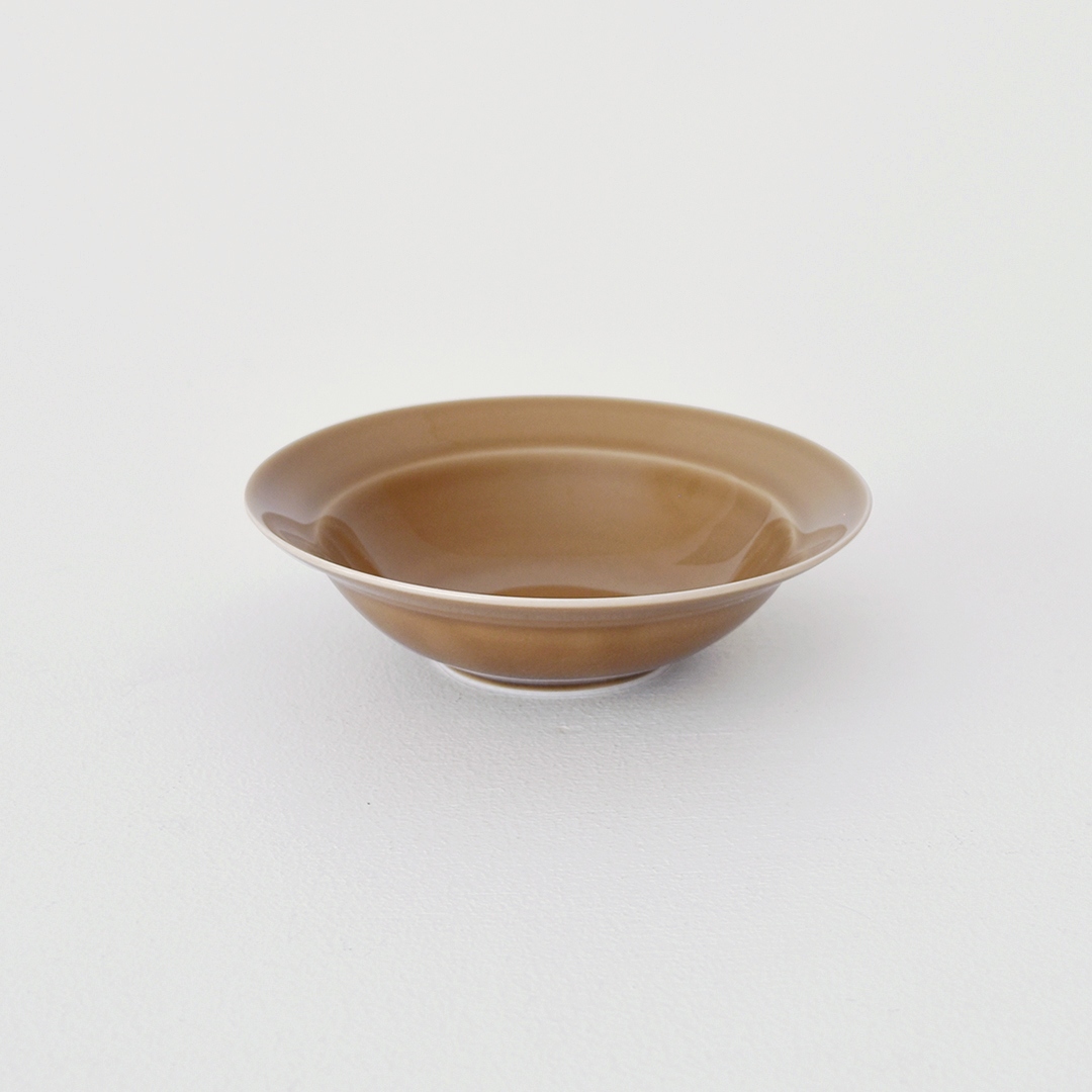 yumiko iihoshi porcelain × CHECK&STRIPE  Soup bowl シナモン　S