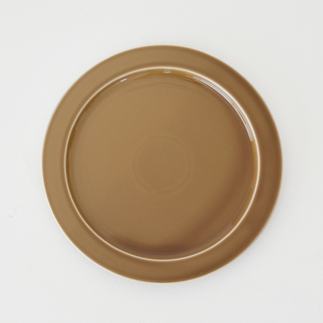 yumiko iihoshi porcelain × CHECK&STRIPE  unjour シナモン　matin plate (plate L)