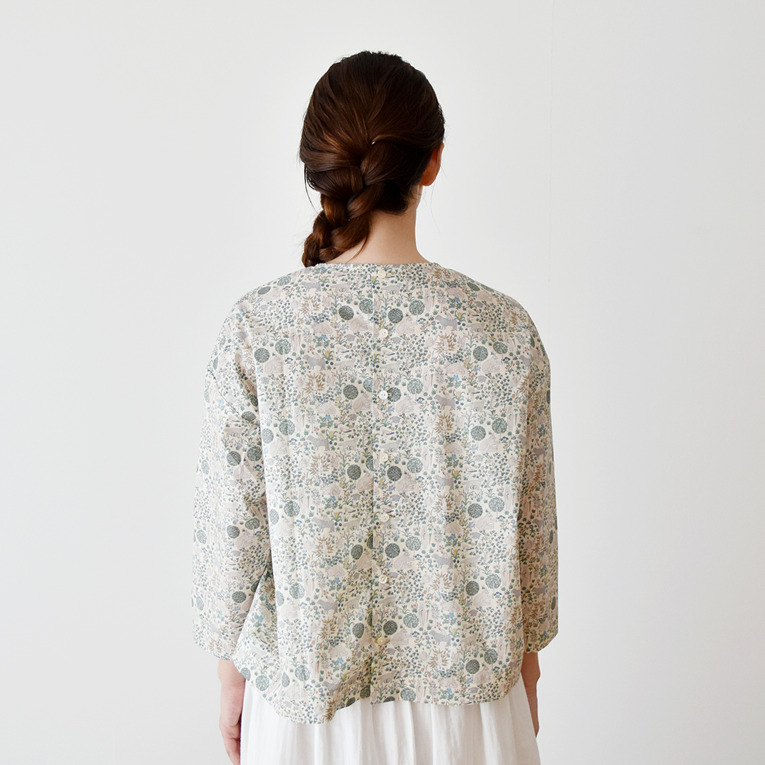 CHECK＆STRIPE / (20%ポイント！)リバティプリント Voysey Farmyard