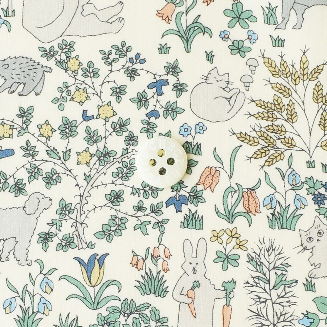 CHECK＆STRIPE / (20%ポイント！)リバティプリント Voysey Farmyard