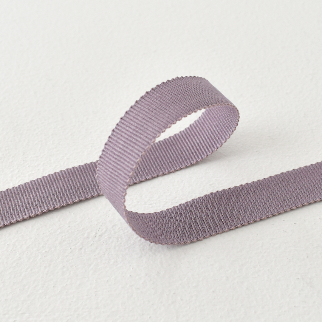 フランスのコットングログランテープ 15mm幅　467(あずきミルク)