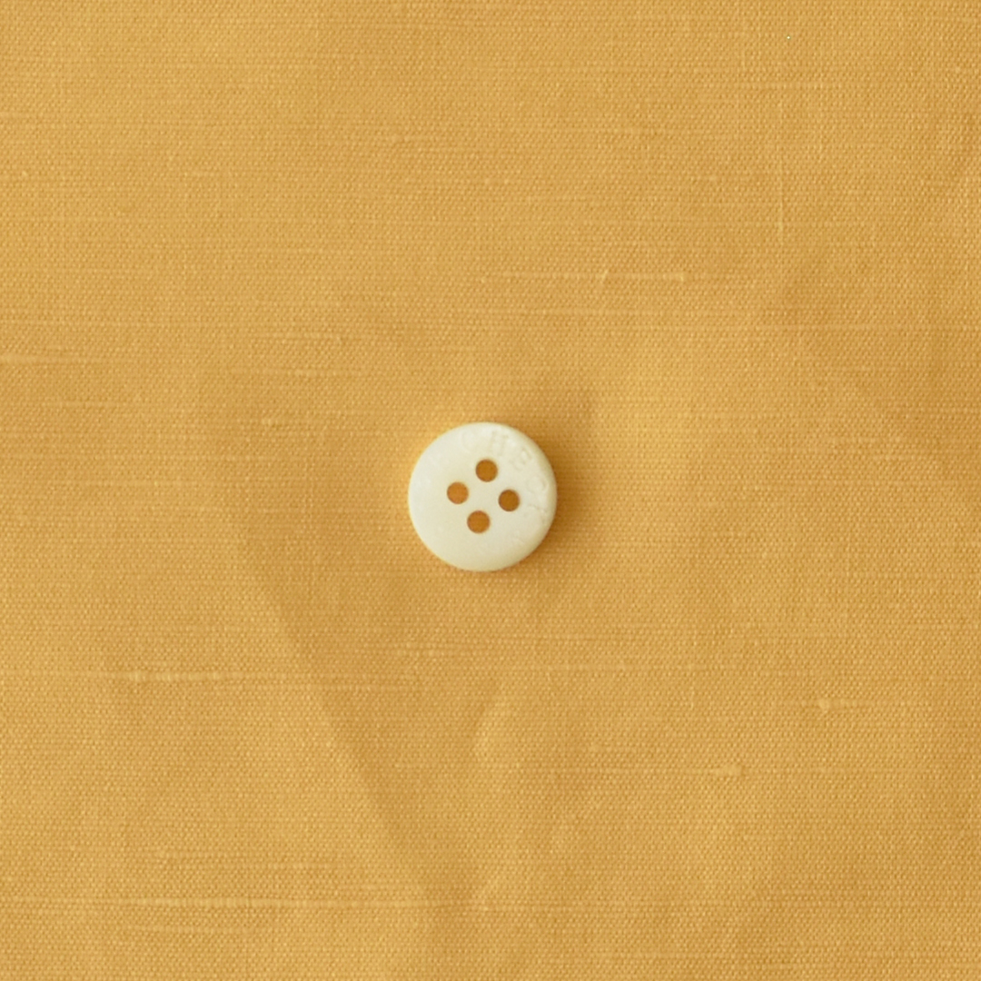 さらりとした薄手のリネンコットン　イエロー