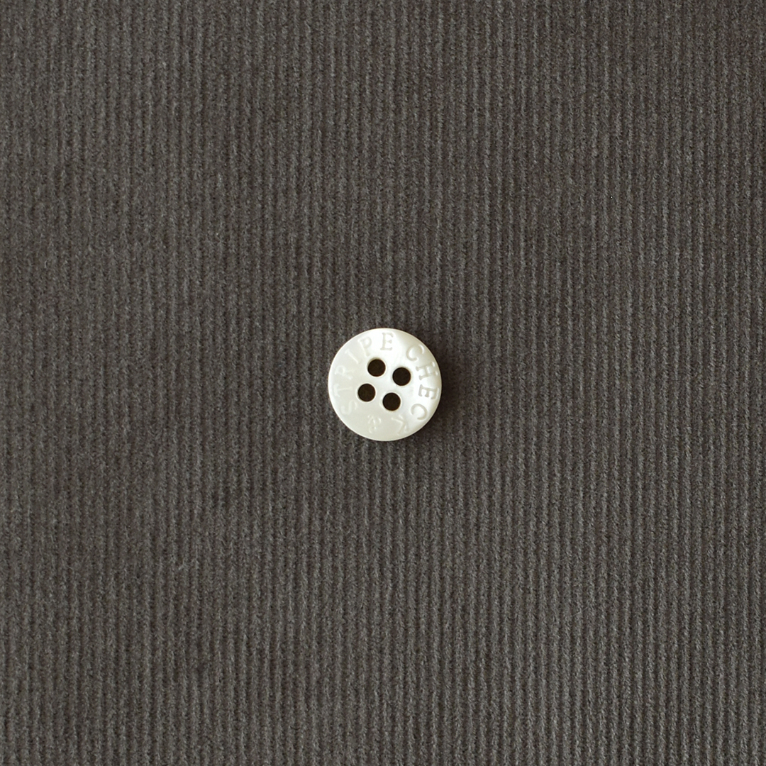 薄手のコットンシャツコール　グレー