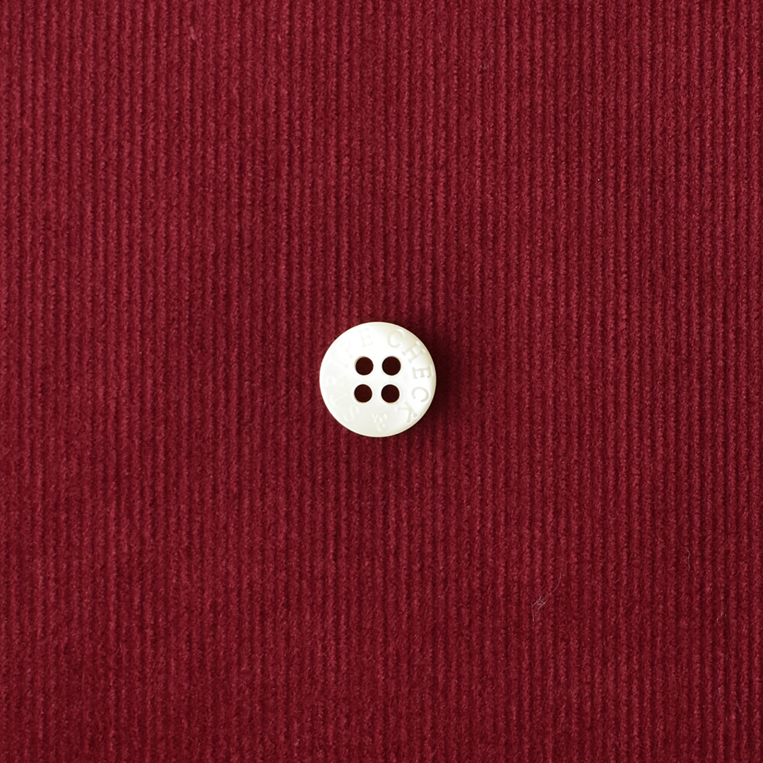 薄手のコットンシャツコール　ワイン