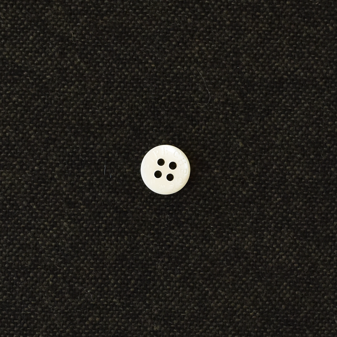 (特価)甘めに織られたキャンバスウール　ブラック×ダークカーキ