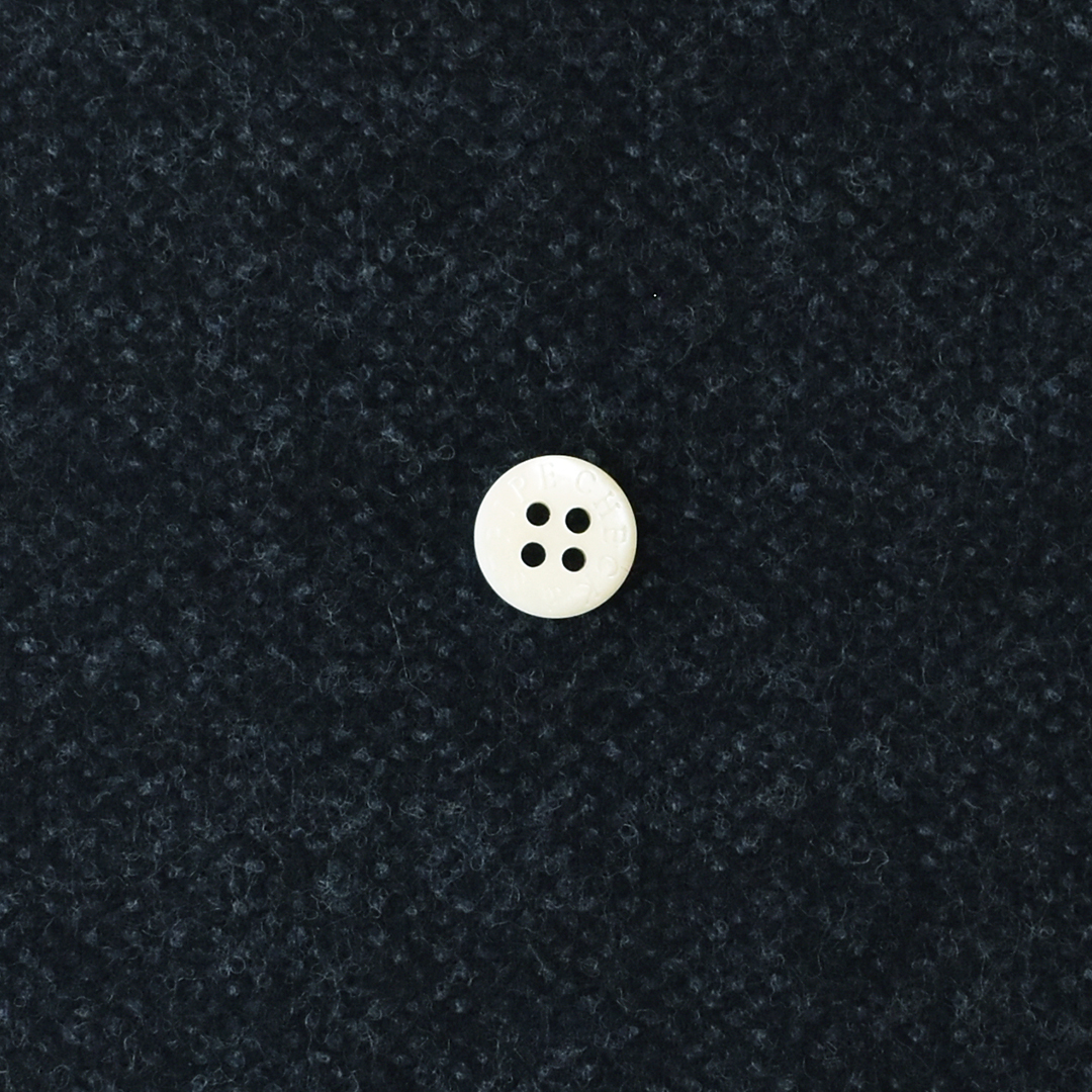 (特価)ツイードライクなシルク混ウール　ダークネイビー