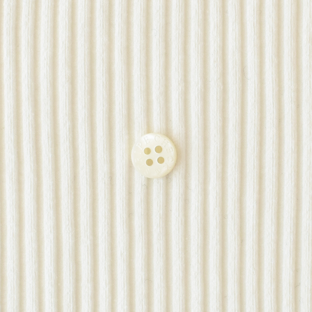 太リブのスパンニット　きなり