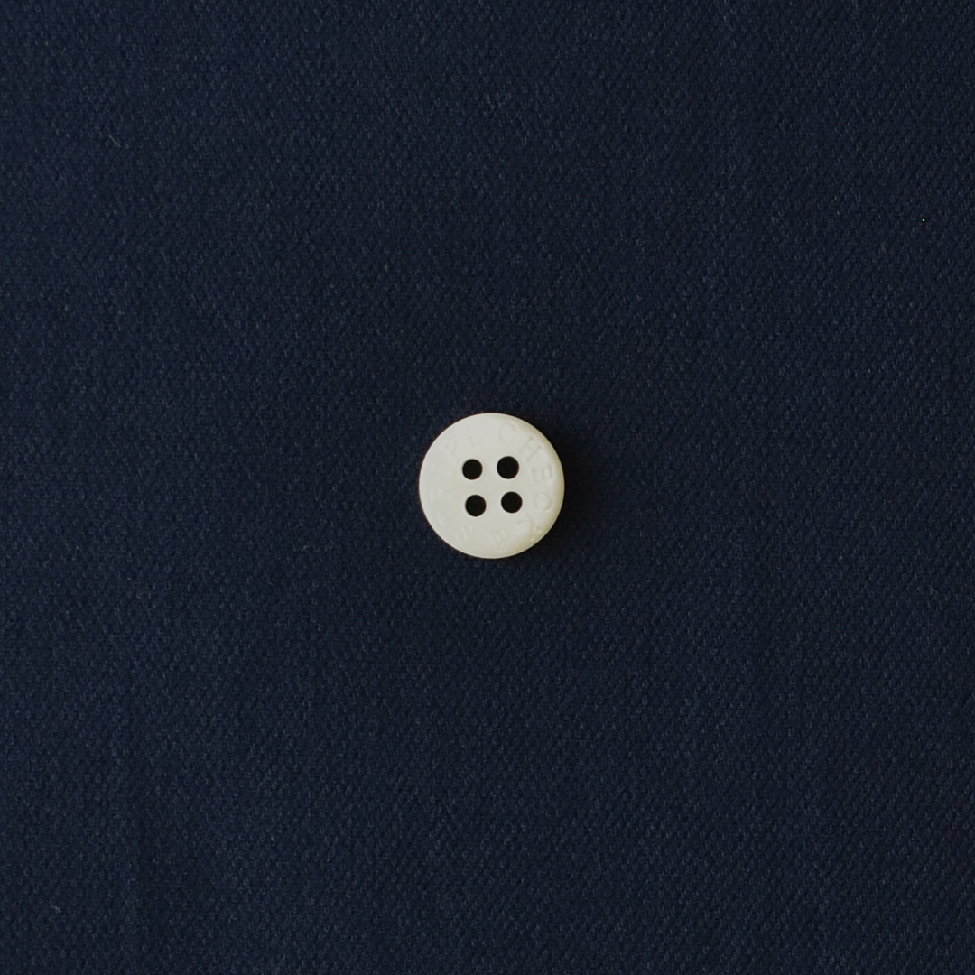 さらっとしたコットンリネンストレッチチノ　ネイビー