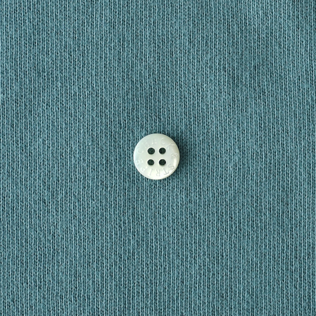 やわらか裏起毛ニット　ブルーグリーン