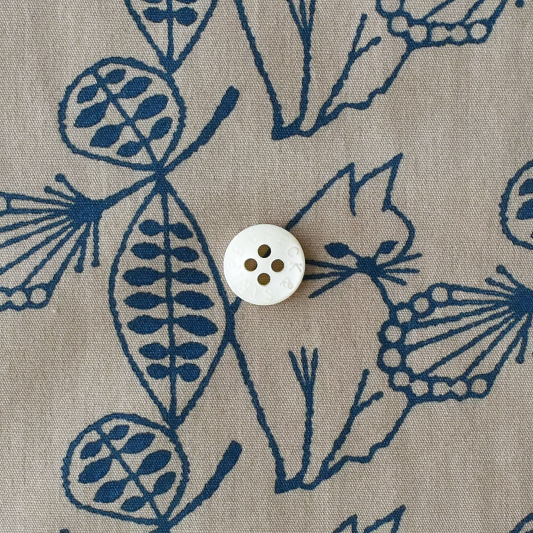 ハンドプリント「HANA」(レシピ付き)　ソイラテにブルー