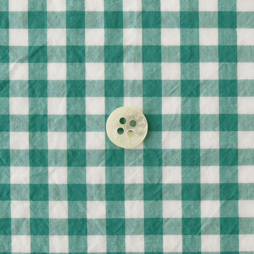 (数量限定トライアル特別20%オフ価格)C&Sコットンパピエ ギンガムチェック(レシピ付き)　グリーン