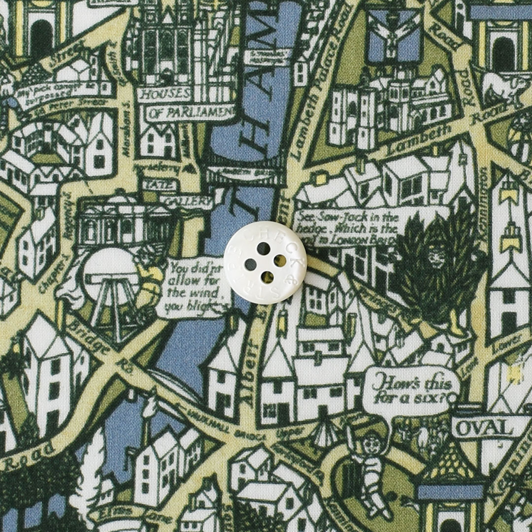 リバティプリント　Big Smoke BU(ライトグリーン)