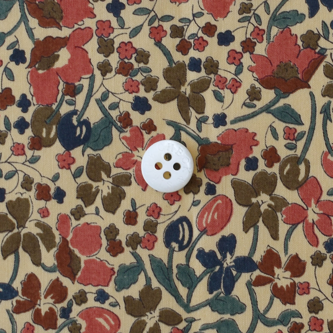 リバティプリント　Coward CE(オレンジ)