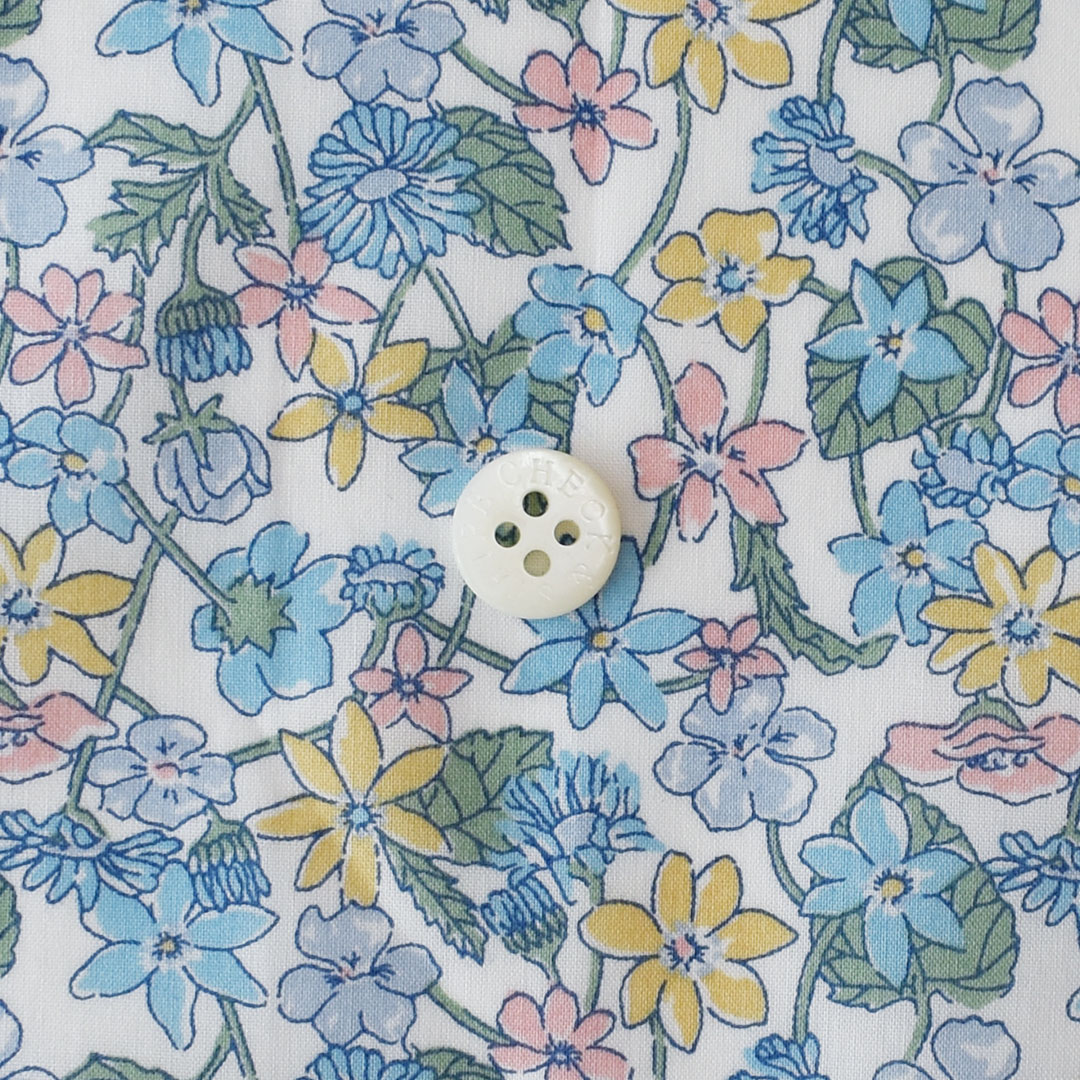 リバティプリント　Carmella Daisy 24AU(ブルー)