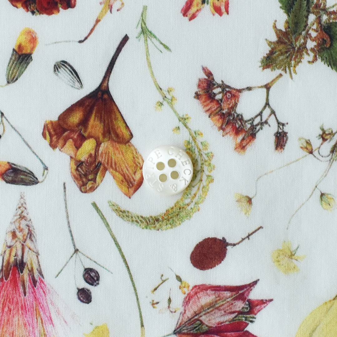 リバティプリント　Floral Eve DE(白地)