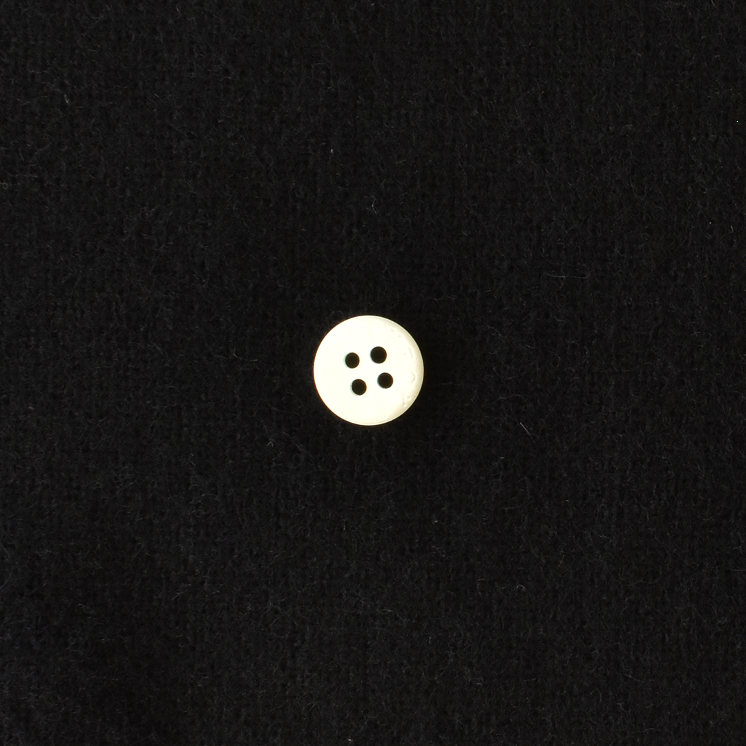 (特価)甘めに織られたカシミヤ混ウール　ブラック