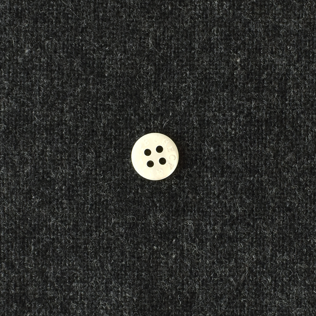 (特価)甘めに織られたカシミヤ混ウール　チャコール