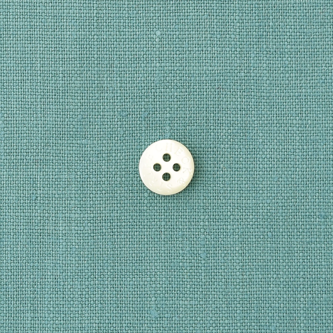 C&Sオリジナルカラーリネン　クリームターコイズ