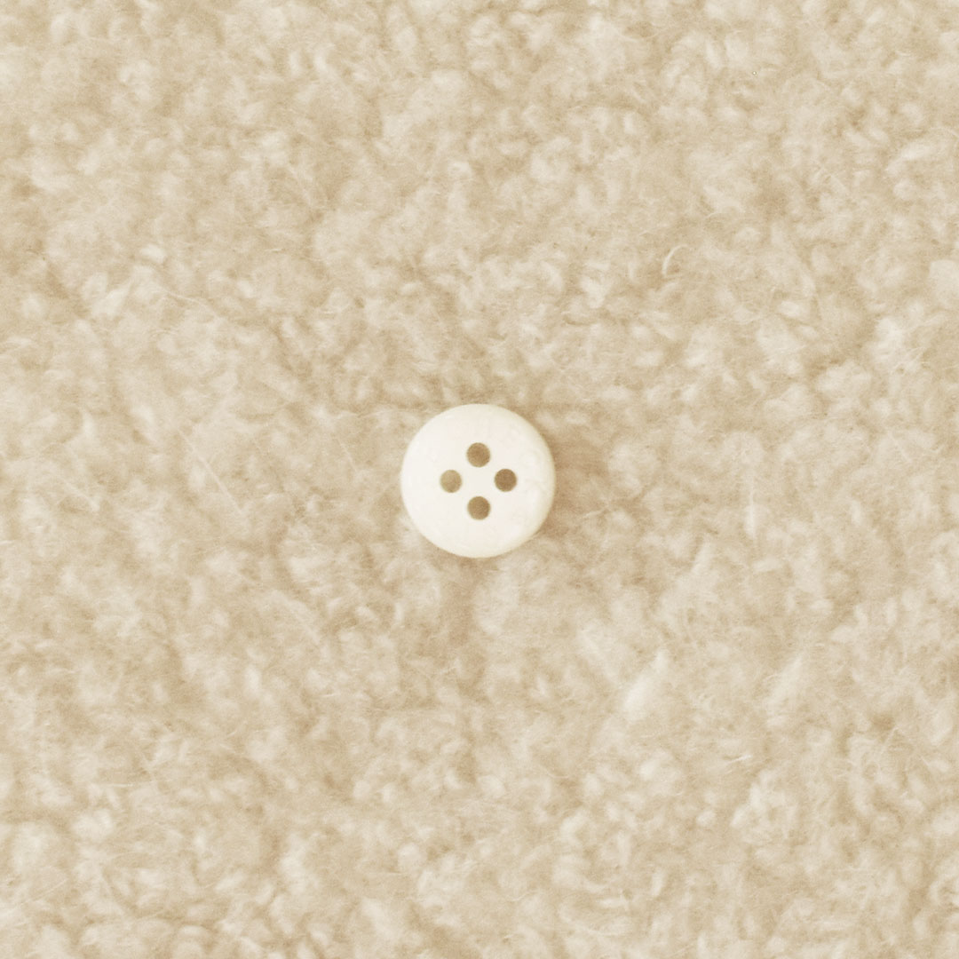 幅広もこもこシープボアニット　ライトベージュ