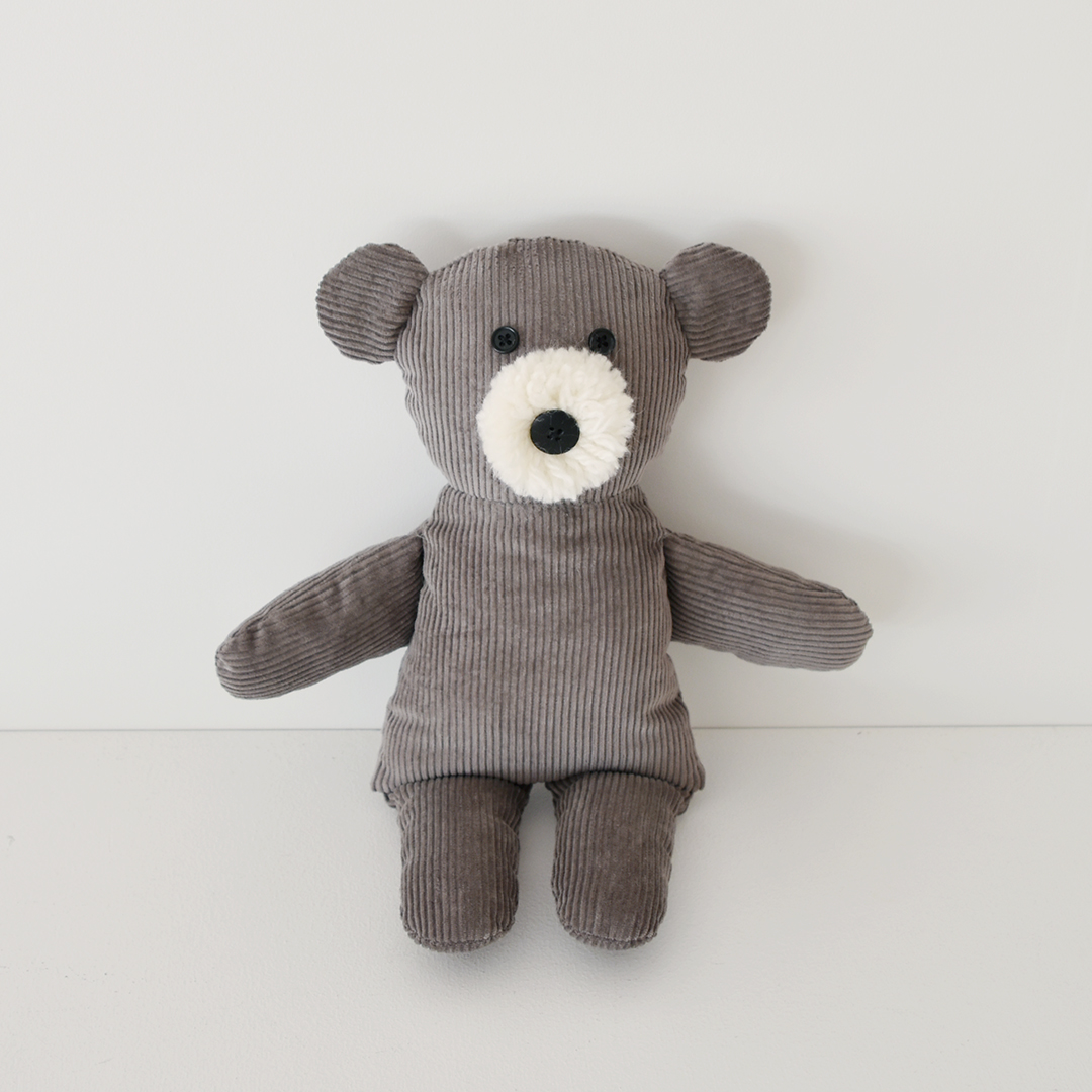 コールテンのくまのキット　グレイッシュリーフ