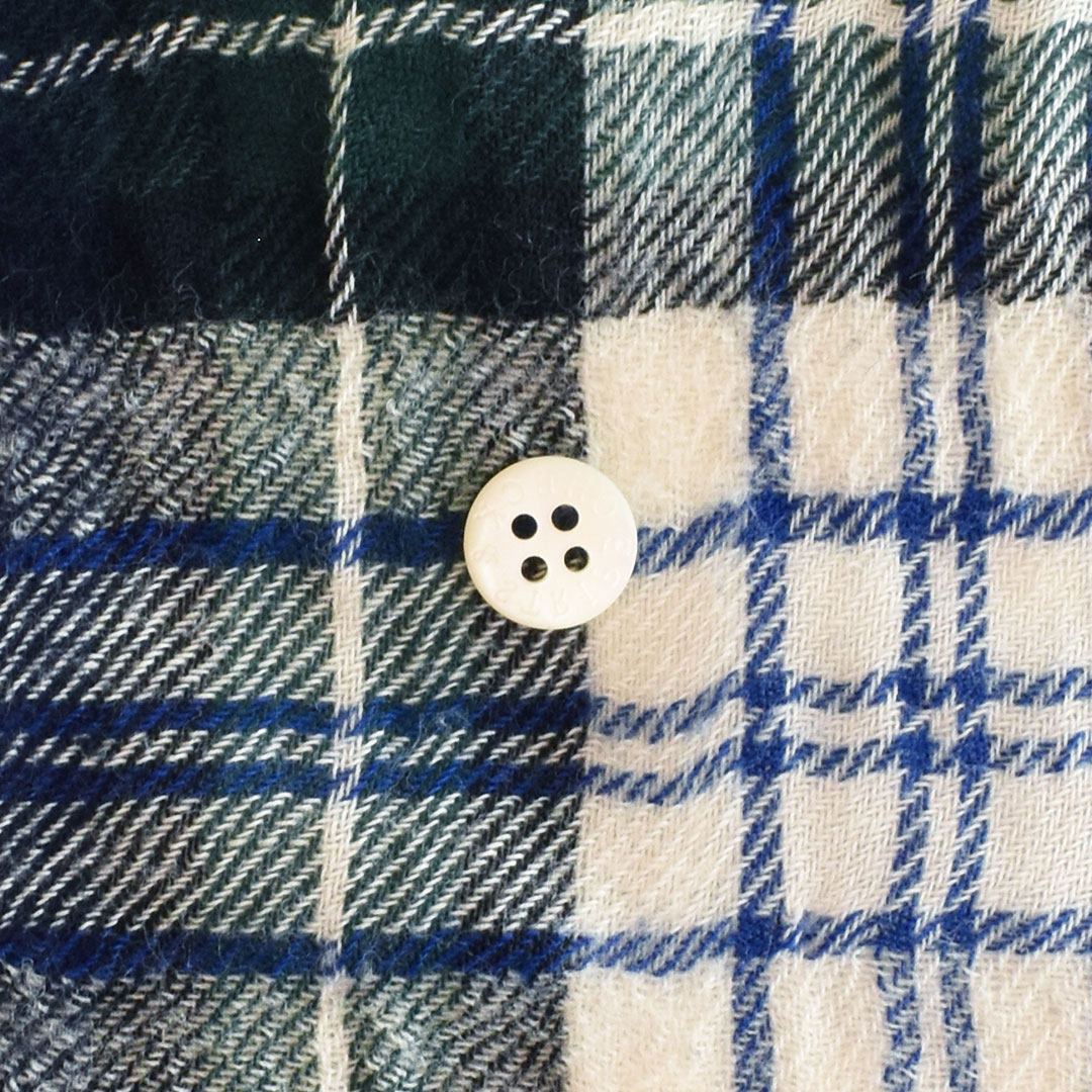 クシュクシュタータンのコットンウール(幅広)　ドレスゴードン