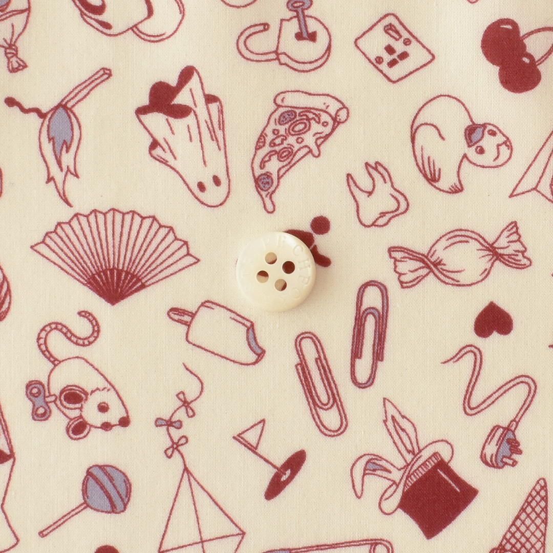 Teddy Tarrant　26CU（きなり×レッド系）