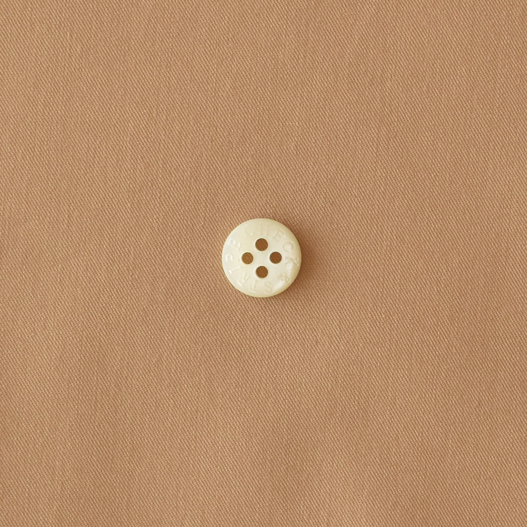 幅広ドライタッチなコットンツイル　ベージュ