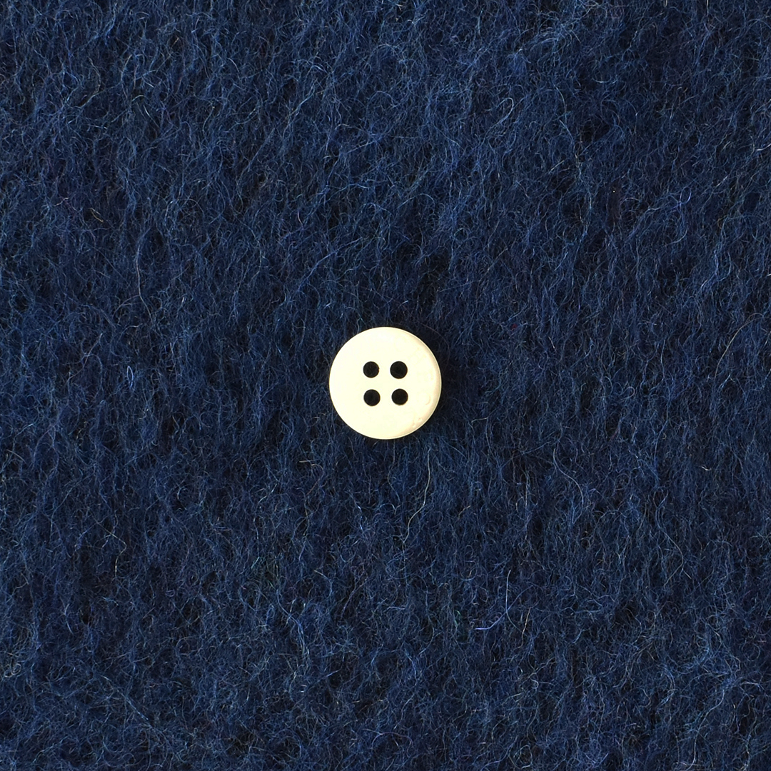 (特価)厚みのあるやわらかウールツイル　ブルー