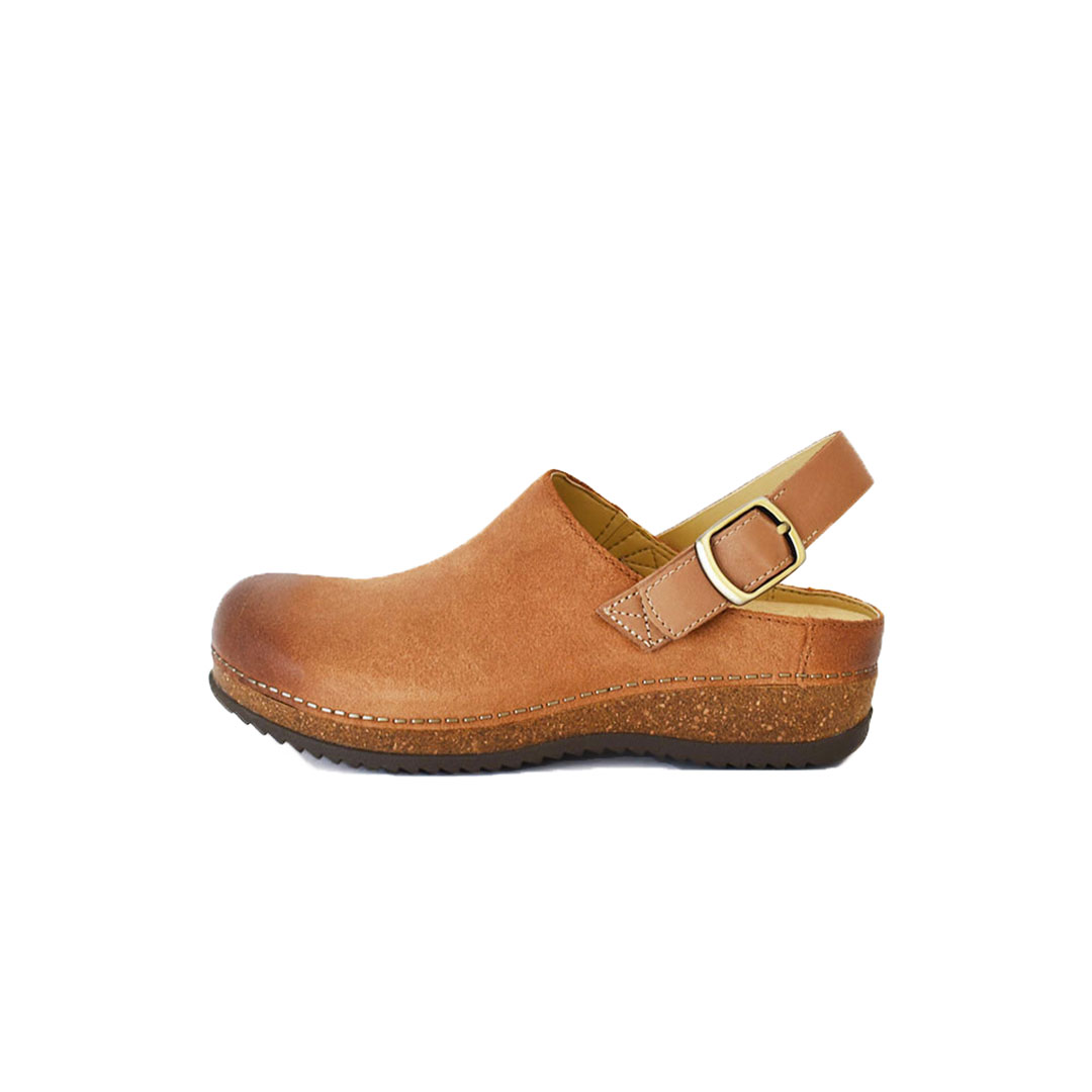 DANSKO MERRIN Tan Burnished Suede　36