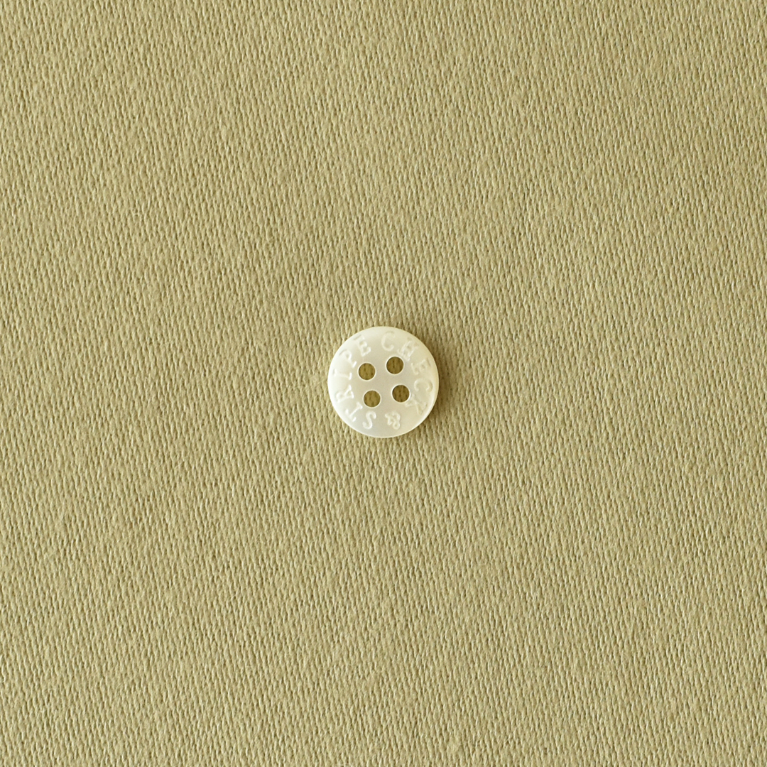 高密度に織られたコットン　カーキベージュ