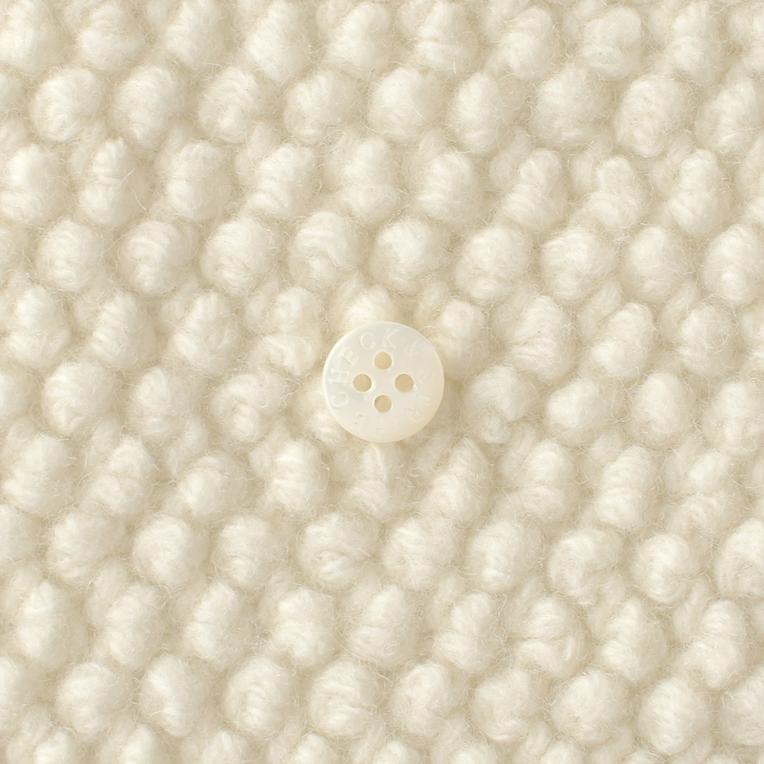 C&Sオリジナルぽこぽこウールニット(レシピ付き)　オフホワイト