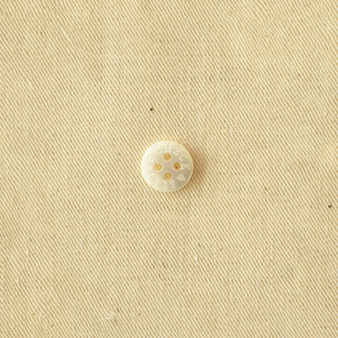 ハリのあるコットンリネンツイル　ベージュ