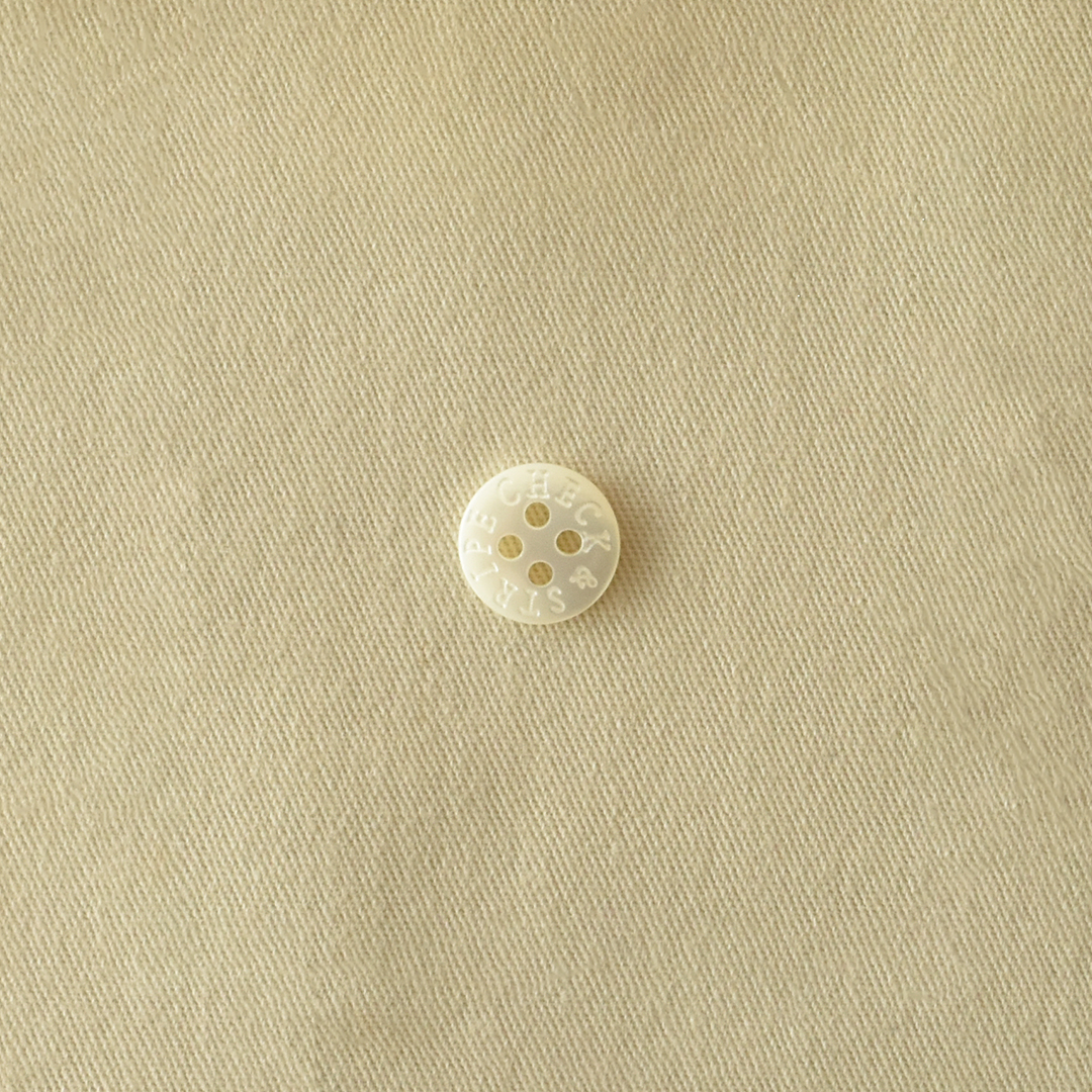 幅広ほどよい厚みのコットンツイル　ベージュ