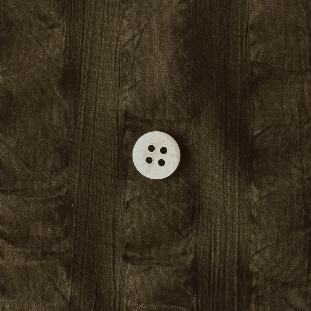 薄手のリップルコットン 太　ブラウン