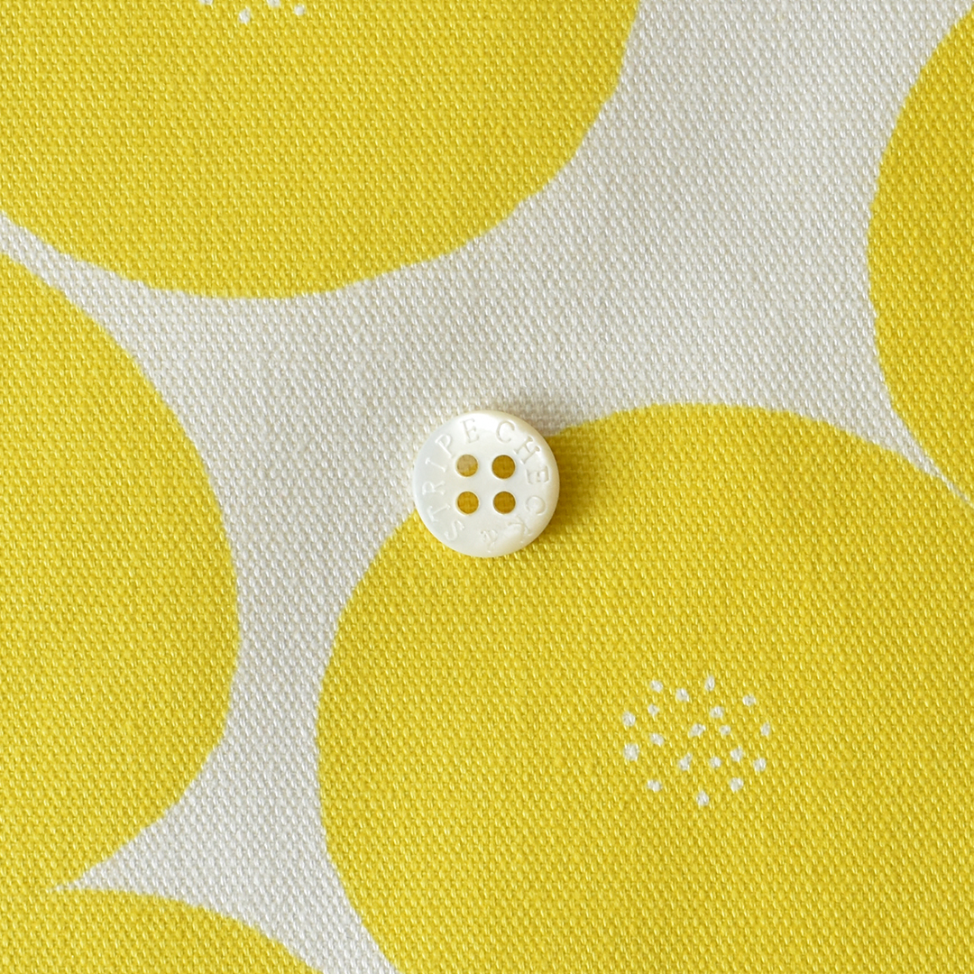 あんぱん オーガニックオックスフォード　A(オフホワイト×イエロー)