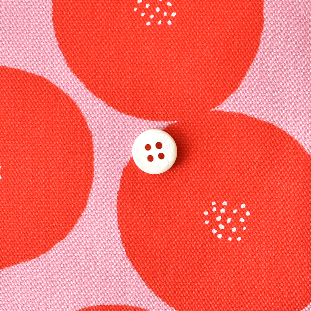 あんぱん オーガニックオックスフォード　B(ピンク×レッド)