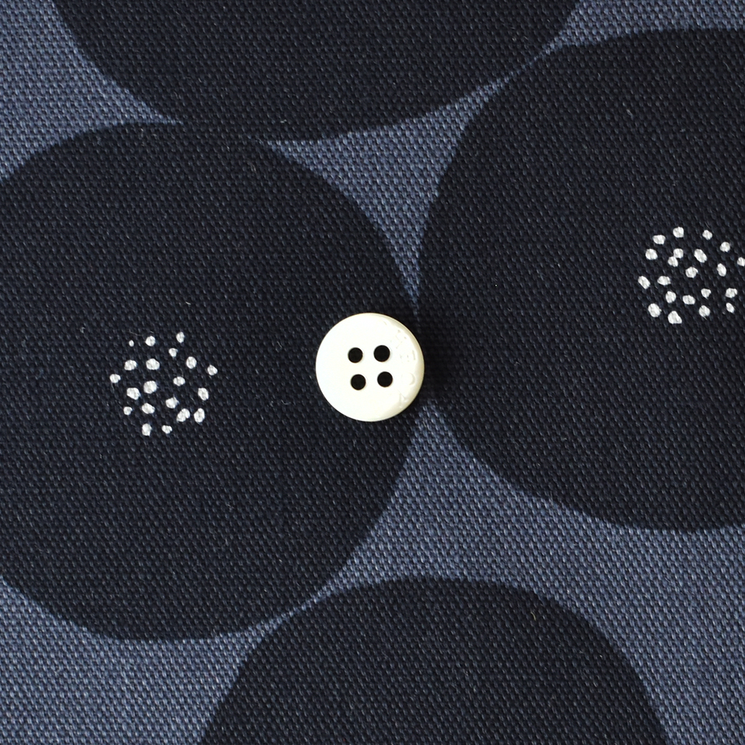 あんぱん オーガニックオックスフォード　D(チャコールグレー×ブラック)